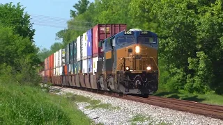 60 MPH Track Speed Railfanning on CSX's S&NA North Subdivision