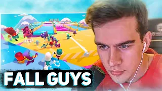 БРАТИШКИН ПРОБУЕТ НОВУЮ ИГРУ FALL GUYS (ft.Drake, Jointime)