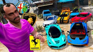 COLECIONANDO CARROS BILIONÁRIOS DO TREVOR NO GTA 5