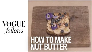 How to make nut butter on rye with Detox Kitchen  |  VOGUE PARIS