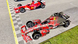 2021 Formula Rapide vs Ferrari F1 2004 - Old Monza