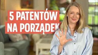 5 patentów na utrzymanie porządku w domu - moje sprawdzone rady | Ula Pedantula #424