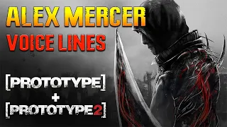 Prototype 1 & 2: Alex Mercer - Voice Lines + Efforts