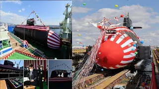 MHI Launches Jingei – 3rd Taigei Class Submarine For The JMSDF