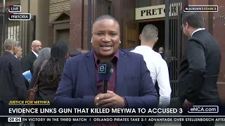 Justice For Meyiwa | Evidence links gun that killed Meyiwa to accused 3