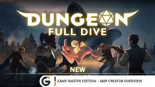 Dungeon Full Dive: Game Master Edition - Map Creator Overview