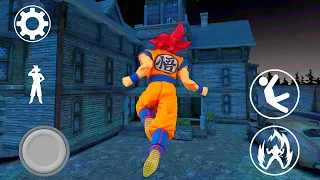 Playing As Super Saiyan God Goku In Granny 3!