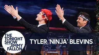 Tyler "Ninja" Blevins Teaches Jimmy the Pon Pon Dance