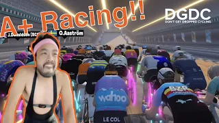 How Hard is Racing A+ Cat on Zwift?