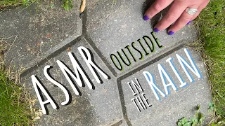 Random ASMR Outside in the Rain (4K) 🌧️