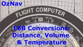 AusNav #3 - Speed, Time, Distance on a E6B Flight Computer. Tutorial