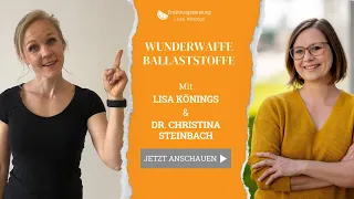 #98 Wunderwaffe Ballaststoffe – Interview mit Dr  Christina Steinbach