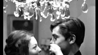 Alain Delon und Romy Schneider