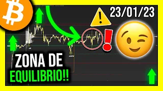 😯 ¡El PRECIO de BITCOIN LOGRA una ZONA de EQUILIBRIO!!! 💥 (ANÁLISIS de BITCOIN HOY) ✅