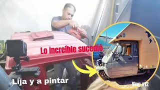 💯PREPARAMOS LA CABINA PARA PINTARLO NOSOTROS MISMO - Restauración -vlog #12 vuelta al mundo 🌎