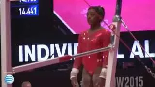 Simone Biles - Uneven Bars - 2015 World Championships - All-Around Final