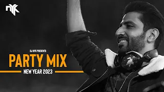 DJ NYK - New Year 2023 Party Mix | Yearmix | Non Stop Bollywood, Punjabi, English Remix Songs