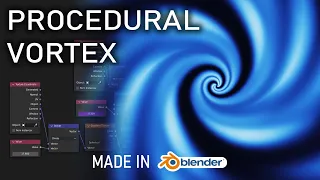 Procedural Vortex in Blender - TUTORIAL