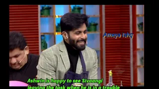 Part 3( last part )Ashwin sivaangi cute Moments (ep 9& 10)