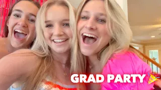 SHE'S LEAVING US! (Grad Party) | Family 5 Vlogs