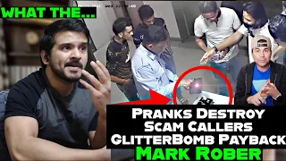 Pranks Destroy Scam Callers- GlitterBomb Payback by Mark Rober