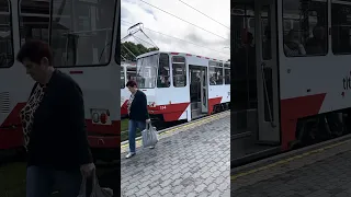 Tallinn Tram, Estonia 🇪🇪  Morning Tallinn Video 8 8 2023, 8 29 37 AM