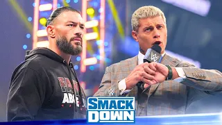 Roman et Cody FACE À FACE! Un Piège du Chef Tribal? Résultats WWE Smackdown 22 Mars 2024