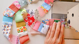 Sewing Idea For Scrap Fabric | Use Up Your Scarps To Make Useful Item