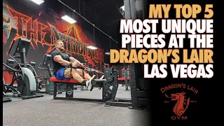 MY TOP 5 MOST UNIQUE PIECES AT THE DRAGON'S LAIR LAS VEGAS.