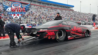 2024 NHRA Four-Wide Nationals | Mountain Motor Pro Stock Friday Qualifying | Charlotte, NC