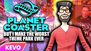 Planet Coaster but I make the worst theme park ever