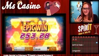 SUPER MEGA WIN on Ticket to the Stars on Spinit Casino 18+