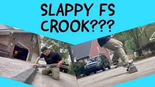 Slappy FS Crooked Grind Trick Tip