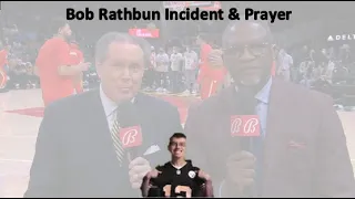 Atlanta Hawks Broadcaster Bob Rathbun Suffers Medical Emergency | Fan Reaction, Commentary