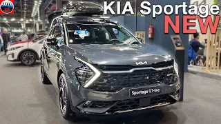 NEW Kia Sportage GT-line 2023 - VIsual REVIEW, Trunk Size, exterior & interior