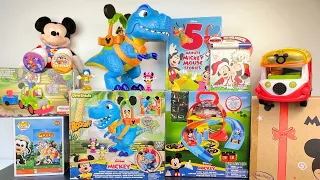 Mickey Mouse Collection Unboxing Review | Big Roaring Dinosaur | Safari Exploration Vehicle