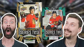 BEDARD PULL! 2023-24 Upper Deck Series 2 Hobby Box Break!