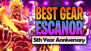 *GLOBAL PLAYERS* How To Gear ETERNAL SUN ESCANOR For All Content?! (7DS Guide) 7DS Grand Cross