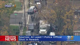 At least 1 police officer shot in Newark