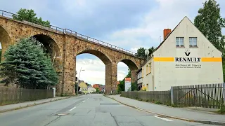 4K Driving in Germany 🇩🇪 ( Ebersbach, Neugersdorf ) One Of The Most Beautiful Village in Germany |4k