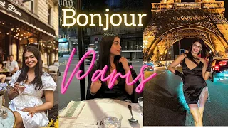 Paris Travel Vlog Day 1 | 3 Indian Girls Taking Over Paris | Summer 2022 | #NGinParis