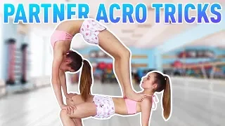 Easy Partner Acro Tricks | Jaz and Brooke