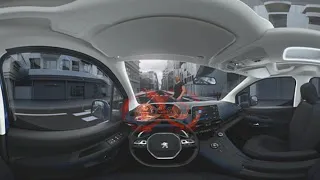 PEUGEOT Rifter - 360 VR Video: Active Safety Brake