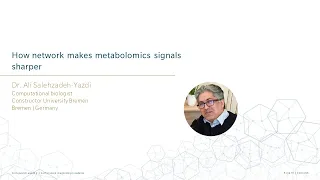 How network makes metabolomics signals sharper