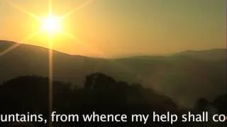 ESA EYNAY (I WILL LIFT UP MY EYES TO THE MOUNTAINS) Psalm 121:1,2  - English subtitles