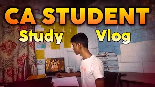 CA Student Study Vlog | CA Students | #caintermediate #ca