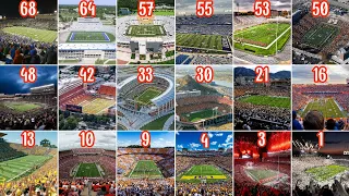 Ranking EVERY College Football Stadium in 2023!