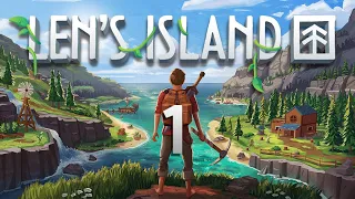 Len's Island 🏝️ Meine Machete, mein Schlafsack, meine Insel | LETS TRY 01