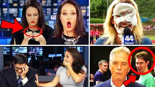 Top TV News Bloopers - Funny News Reporter Fails