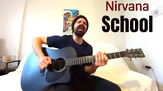 School - Nirvana [Acoustic Cover by Joel Goguen]
